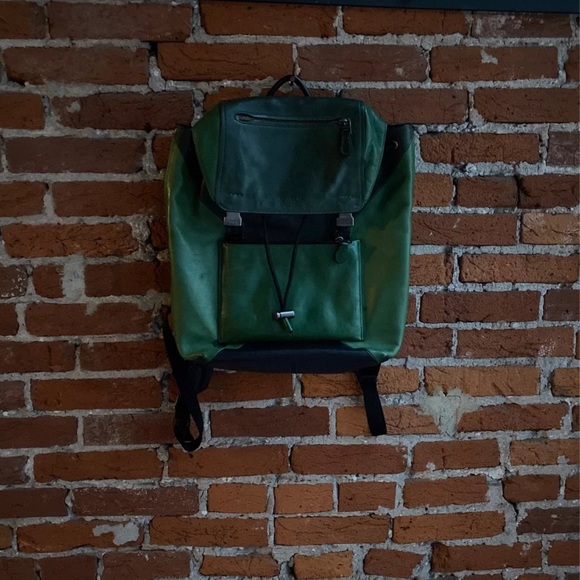 Coach Leather Backpack main image 5